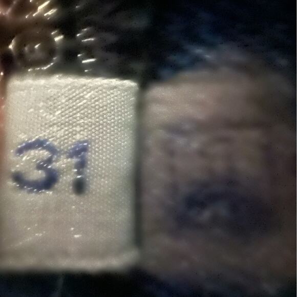 RARE VTG JC de Castlebajac 100% Cotton Blue Jean Rolled Raw Hem Shorts - 29 - Picture 8 of 9